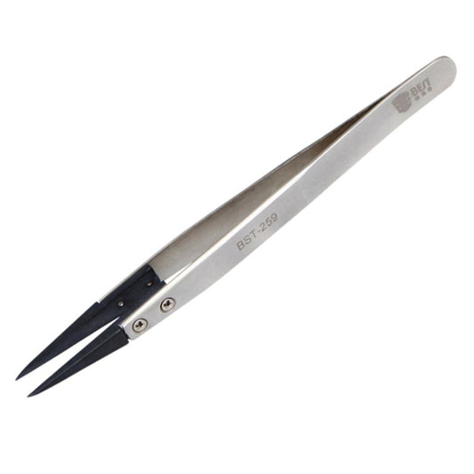 BEST BST-259 Stainless Steel Snti Static Tweezer - Tweezers by BEST | Online Shopping UK | buy2fix