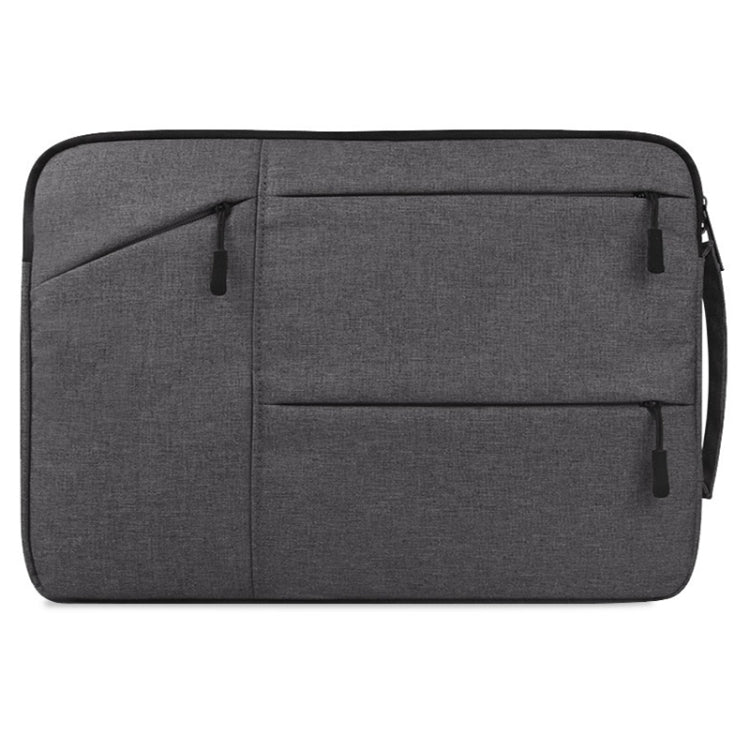 Universal Multiple Pockets Wearable Oxford Cloth Soft Portable Simple Business Laptop Tablet Bag, For 12 inch and Below Macbook, Samsung, Lenovo, Sony, DELL Alienware, CHUWI, ASUS, HP(Grey) - 12.1 inch by buy2fix | Online Shopping UK | buy2fix