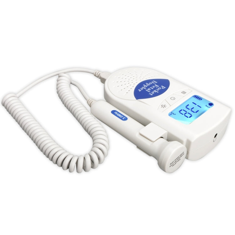 JPD-100S6 I LCD Ultrasonic Scanning Pregnant Women Fetal Stethoscope Monitoring Monitor / Fetus-voice Meter, Complies with IEC60601-1:2006 - Heart Rate Monitoring by buy2fix | Online Shopping UK | buy2fix