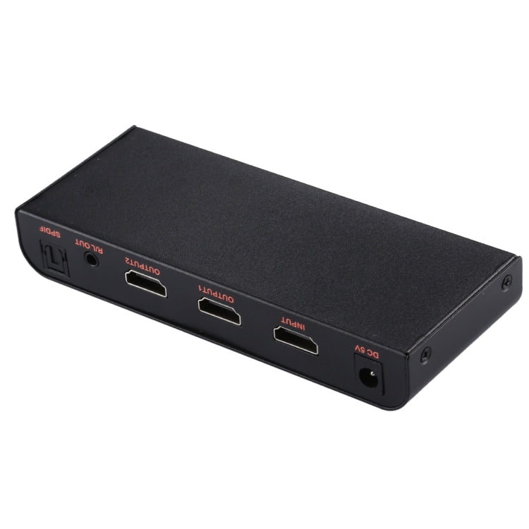 CY-041 1X2 HDMI 2.0 4K/60Hz Splitter, EU Plug - Splitter by buy2fix | Online Shopping UK | buy2fix