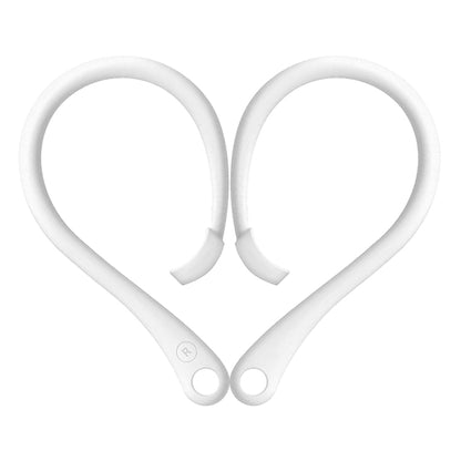 For AirPods 1 / 2 / Pro Anti-lost Silicone Earphone Ear-hook(White) - Apple Accessories by buy2fix | Online Shopping UK | buy2fix