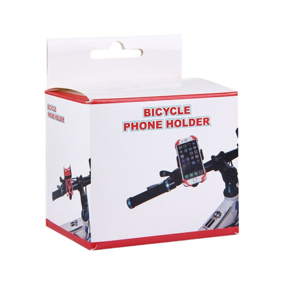 360 Degree Rotation Bicycle Phone Holder with Flexible Stretching Clip for iPhone 7 & 7 Plus / iPhone 6 & 6 Plus / iPhone 5 & 5C & 5s(Red) - Holders by buy2fix | Online Shopping UK | buy2fix