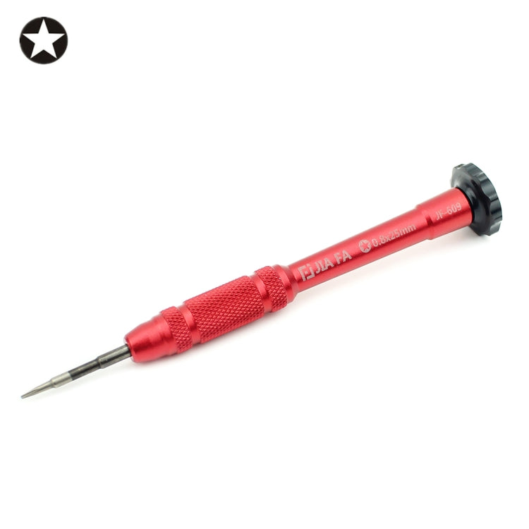 JIAFA JF-609-0.8 Pentalobe 0.8 Screwdriver for iPhone Charging Port Screws (Red) - Repair & Spare Parts by JIAFA | Online Shopping UK | buy2fix