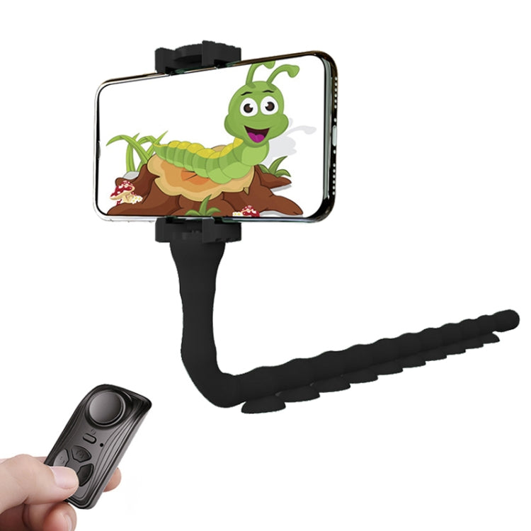 RKL9 Creative Budding Lazy Phone Bracket Live Broadcast Octopus Tripod (Black) - Consumer Electronics by buy2fix | Online Shopping UK | buy2fix