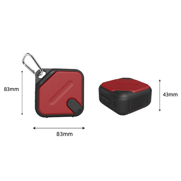 EBS-502 Portable Outdoor Waterproof Card Mini Wireless Bluetooth Speaker (Red) - Mini Speaker by buy2fix | Online Shopping UK | buy2fix