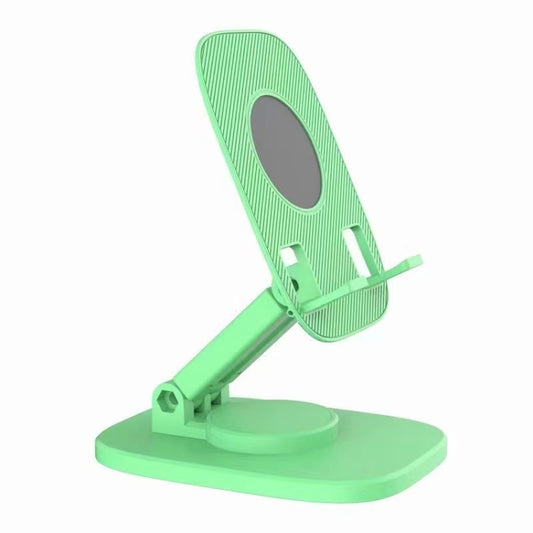 FD5 B028 Foldable Rotating Desktop Phone Tablet Holder (Green) - Desktop Holder by buy2fix | Online Shopping UK | buy2fix