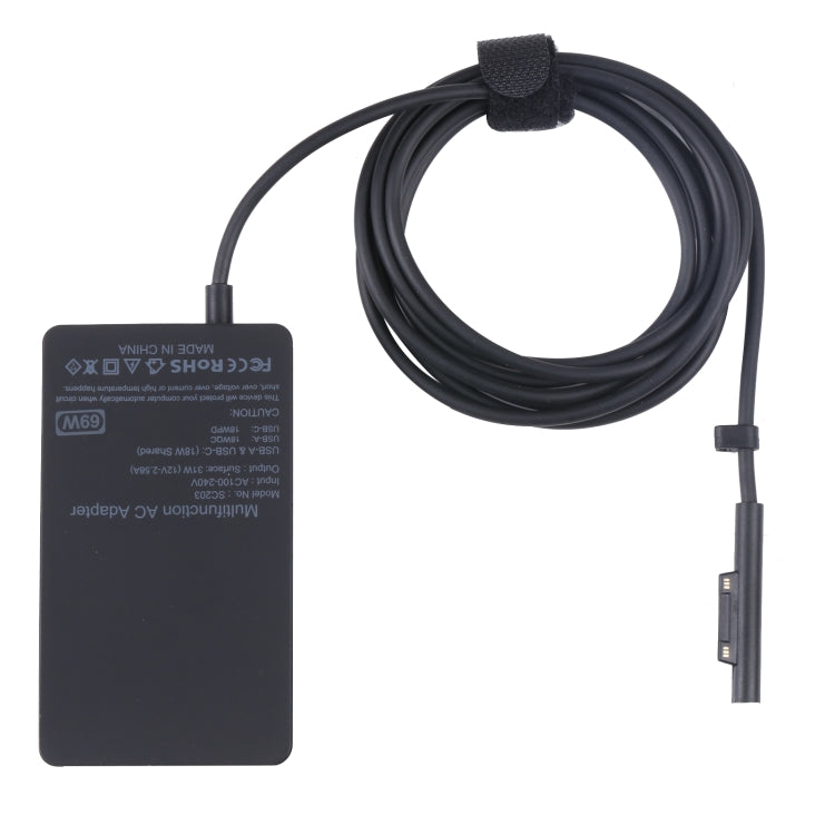 SC202 15V 2.58A 69W AC Power Charger Adapter for Microsoft Surface Pro 6/Pro 5/Pro 4 (US Plug) - For Microsoft by buy2fix | Online Shopping UK | buy2fix