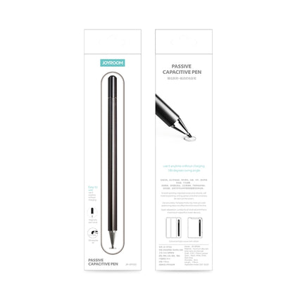 JOYROOM JR-BP560 Excellent Series Portable Universal Passive Disc Head Capacitive Pen with Replaceable Refill(Black) - Stylus Pen by JOYROOM | Online Shopping UK | buy2fix
