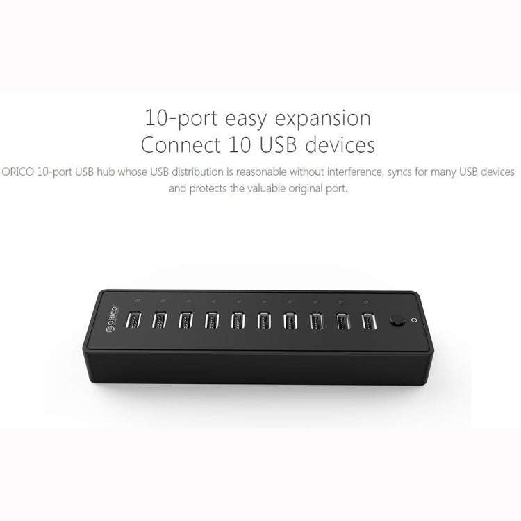 ORICO P10-U2-V1 10 USB 2.0 Ports HUB - Computer & Networking by ORICO | Online Shopping UK | buy2fix