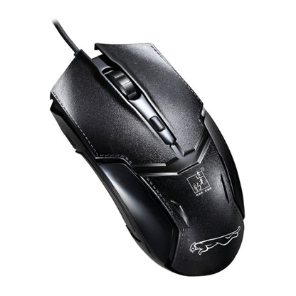 Chasing Leopard 179 USB 1600DPI Three-speed Adjustable Wired Optical Gaming Mouse, Length: 1.3m(Black) - Computer & Networking by Chasing Leopard | Online Shopping UK | buy2fix