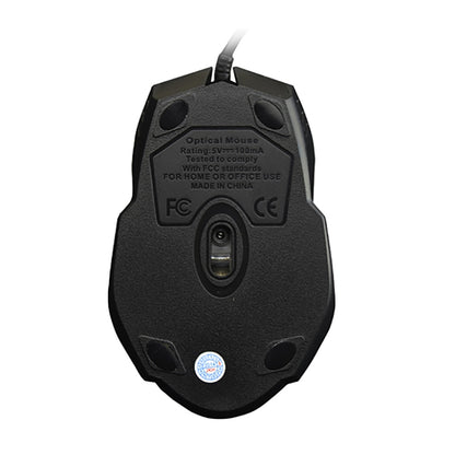 Chasing Leopard 512G USB Frosted Wired Optical Gaming Mouse, Length: 1.3m(Black) - Computer & Networking by Chasing Leopard | Online Shopping UK | buy2fix