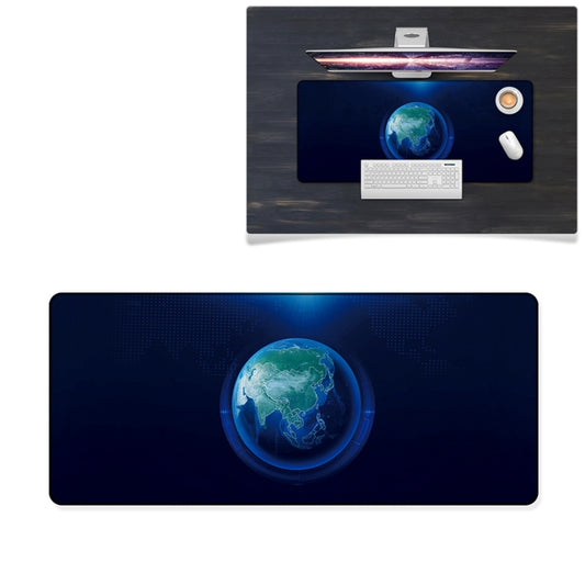 YINDIAO Large Rubber Mouse Pad Anti-skid Gaming Office Desk Pad Keyboard Mat, Size: 800x300mm (Earth) - Mouse Pads by YINDIAO | Online Shopping UK | buy2fix