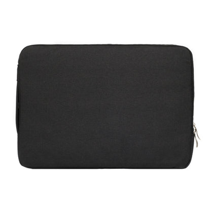 13.3 inch Universal Fashion Soft Laptop Denim Bags Portable Zipper Notebook Laptop Case Pouch for MacBook Air / Pro, Lenovo and other Laptops, Size: 35.5x26.5x2cm(Black) - 13.3 inch by buy2fix | Online Shopping UK | buy2fix