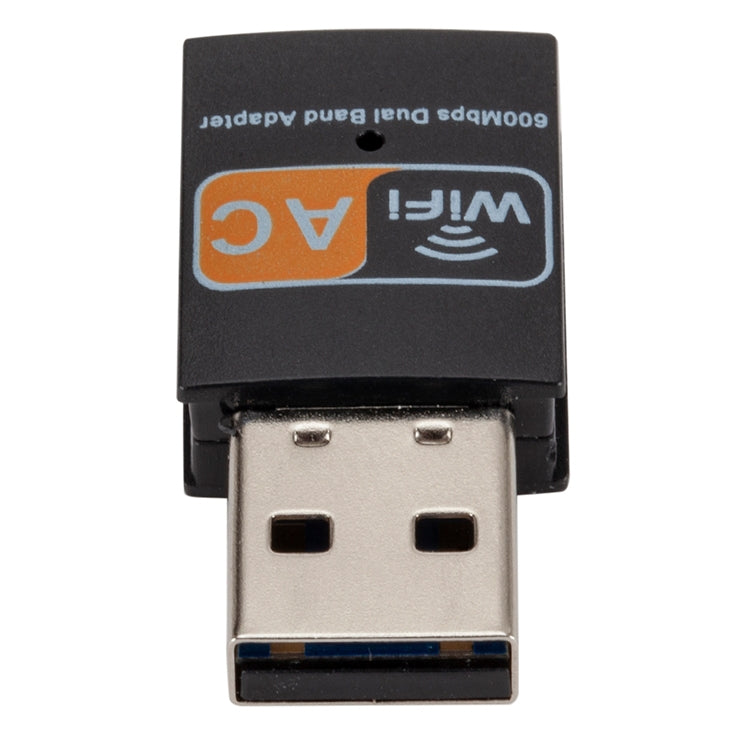 600Mbps AC Dual Band USB WIFI Adapter - USB Network Adapter by buy2fix | Online Shopping UK | buy2fix