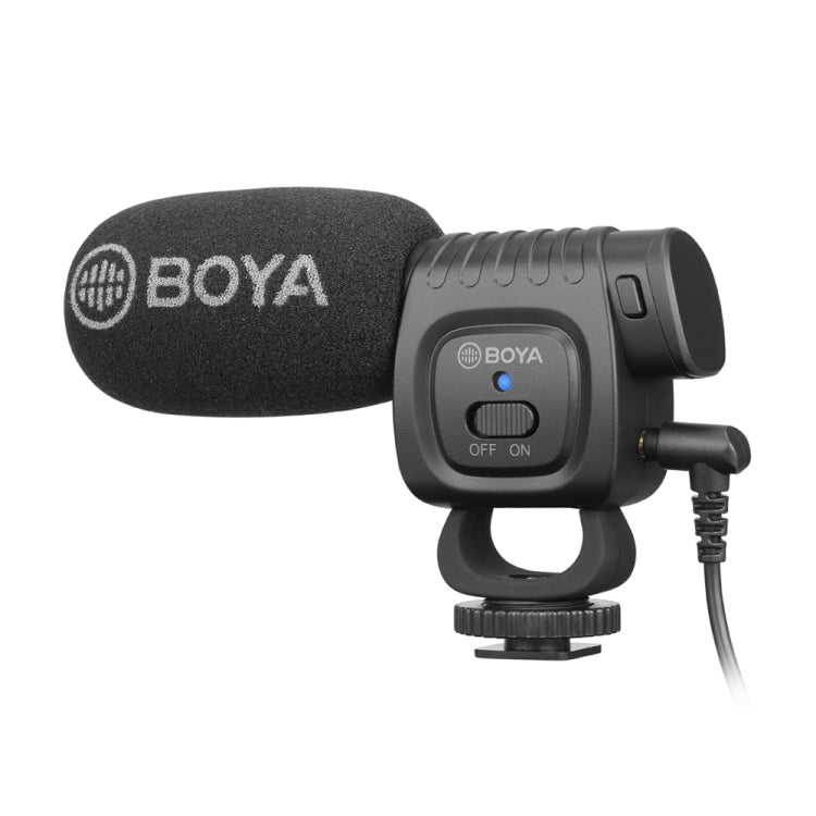 BOYA Portable Mini Condenser Live Show Video Recording Microphone for DSLR / Smart Phones - Camera Microphone by BOYA | Online Shopping UK | buy2fix