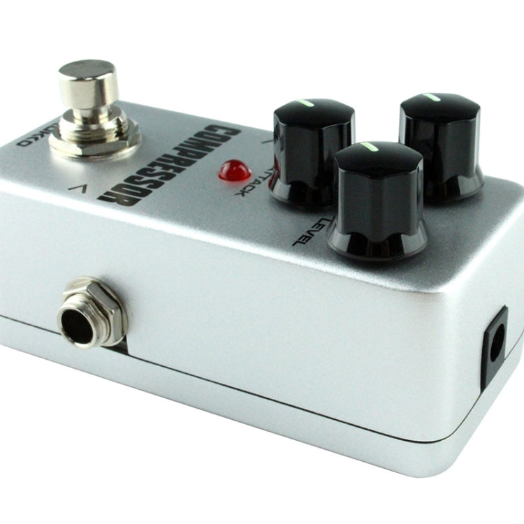 KOKKO FCP2 Mini Electric Guitar Monoblock Compressor Effects Pedal(Grey) - Guitar Tuner by KOKKO | Online Shopping UK | buy2fix