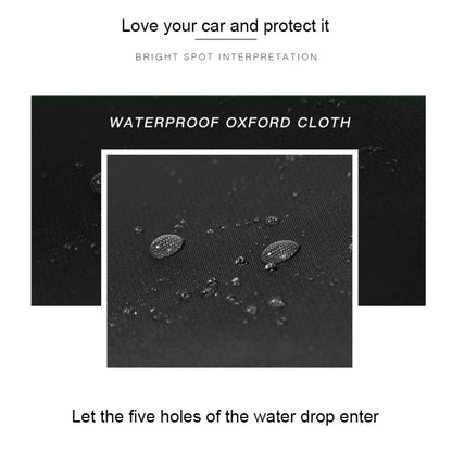 210D Oxford Cloth Motorcycle Electric Car Rainproof Dust-proof Cover, Size: L (Black) - Raincoat by buy2fix | Online Shopping UK | buy2fix