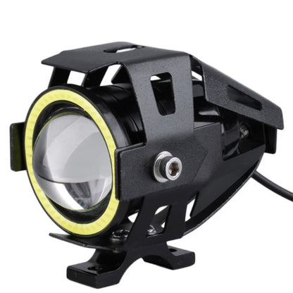 U7 10W 1000LM CREE LED Waterproof IP67 Headlamp Light with Angel Eyes Light for Motorcycle / SUV, DC 12V - Headlights by buy2fix | Online Shopping UK | buy2fix