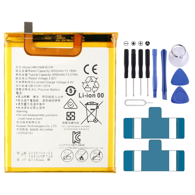 3450mAh Li-Polymer Battery HB416683ECW for Huawei Nexus 6 / H1511 / H151 - For Huawei by buy2fix | Online Shopping UK | buy2fix