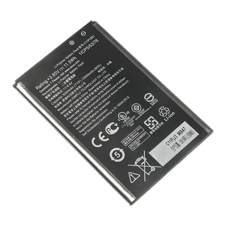 2900mAh C11P1501 Li-Polymer Battery for Asus ZenFone 2 Laser / Zenfone Selfie ZD551KL ZE601KL ZE550KL - Others by buy2fix | Online Shopping UK | buy2fix