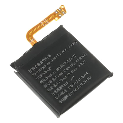 455mAh HB532729ECW for Huawei Watch GT 2 46mm Li-Polymer Battery - For Watch by buy2fix | Online Shopping UK | buy2fix