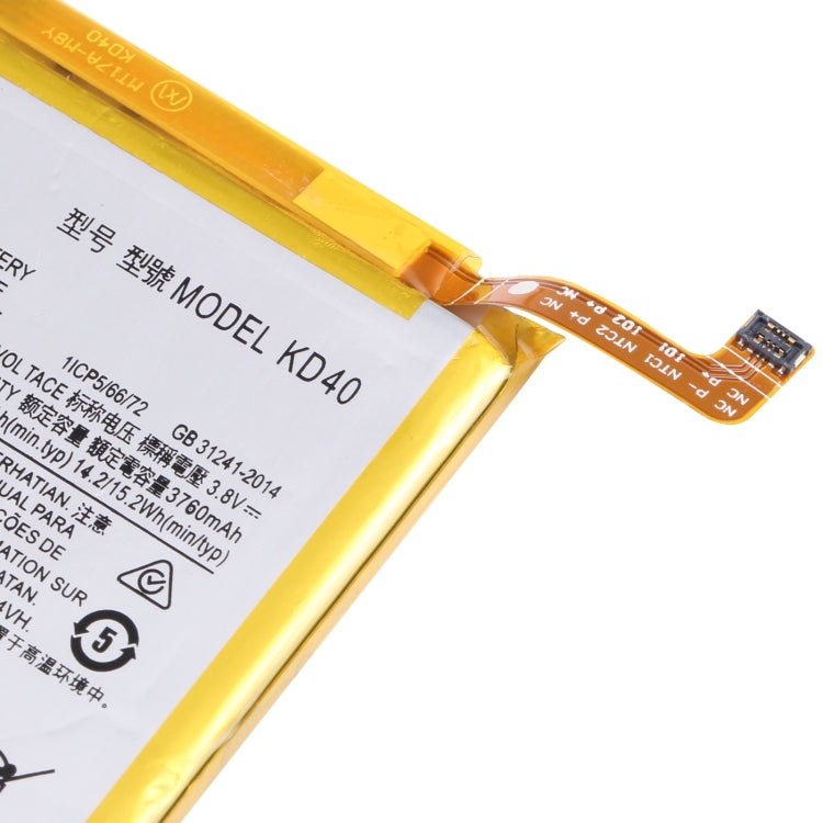 For Motorola Moto G8 Plus XT201/XT2019-2 4000mAh Replacement Li-Polymer Battery KD40 - For Motorola by buy2fix | Online Shopping UK | buy2fix