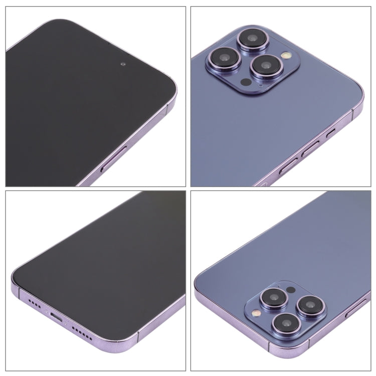 For iPhone 14 Pro Black Screen Non-Working Fake Dummy Display Model (Deep Purple) - For iPhone & iPad by buy2fix | Online Shopping UK | buy2fix