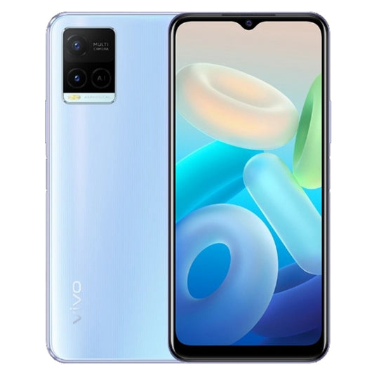 vivo Y32 4G, 4GB+64GB, Dual Back Cameras, Side Fingerprint Identification, 5000mAh Battery, 6.51 inch Android 11.0 OriginOS 1.0 Snapdragon 680 Octa Core up to 2.4GHz, OTG, Network: 4G(Blue) - vivo by vivo | Online Shopping UK | buy2fix