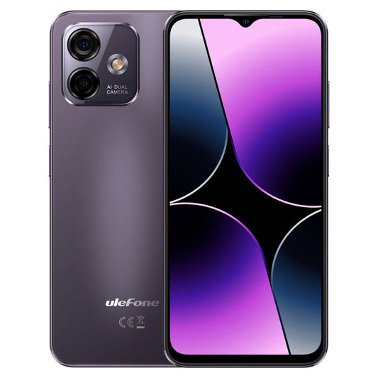 Ulefone Note 16 Pro, 8GB+128GB, Dual Back Cameras, Face ID & Side Fingerprint Identification, 4400mAh Battery, 6.52 inch Android 13 Unisoc T606 OctaCore up to 1.6GHz, Network: 4G, Dual SIM, OTG(Purple) - Ulefone by Ulefone | Online Shopping UK | buy2fix