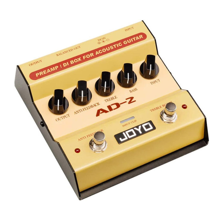 JOYO AD-2 Acoustic Guitar Floor Preamp DI - Guitar Tuner by JOYO | Online Shopping UK | buy2fix