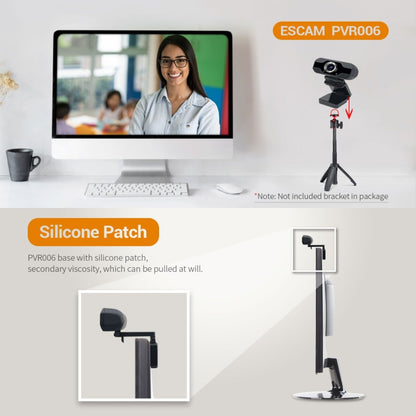 ESCAM PVR006 HD 1080P USB2.0 HD Webcam with Microphone for PC - HD Camera by ESCAM | Online Shopping UK | buy2fix