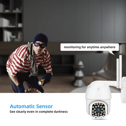 QX18 1080P HD WiFi IP Camera, Support Night Vision & Motion Detection & Two Way Audio & TF Card, AU Plug - Security by buy2fix | Online Shopping UK | buy2fix