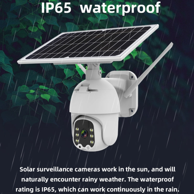 T21 1080P HD Solar Wireless IP Camera, Support Motion Detection & Infrared Night Vision & TF Card - Security by buy2fix | Online Shopping UK | buy2fix