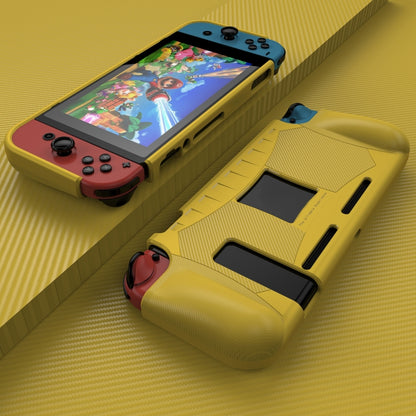 TPU Soft Protective Shell Drop Resistance for Nintendo Switch(Yellow) - Cases by buy2fix | Online Shopping UK | buy2fix