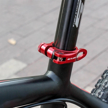 GUB CX-18 31.8mm Aluminum Ultralight Bicycle Seat Post Clamp(Red) - Outdoor & Sports by GUB | Online Shopping UK | buy2fix