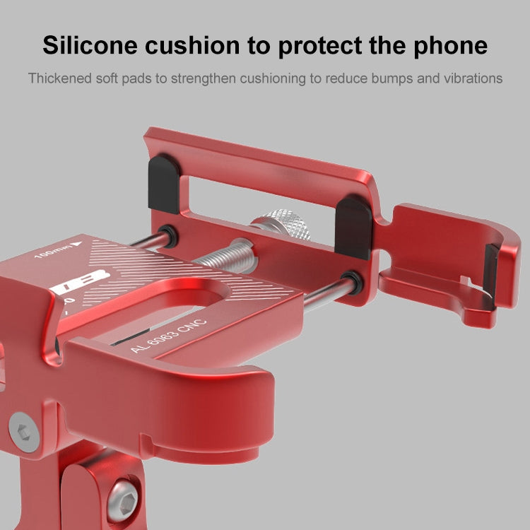 GUB P30 Aluminum Bike Phone Holder(Red) - Outdoor & Sports by GUB | Online Shopping UK | buy2fix