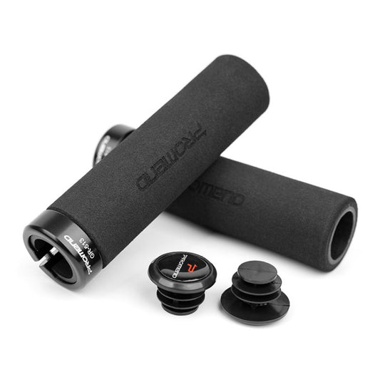 PROMEND GR-513 1 Pair Bicycle Antiskid Sweat-absorbing Sponge Grips Cover (Black) - Outdoor & Sports by PROMEND | Online Shopping UK | buy2fix