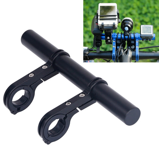 HLD-208 Mountainous Bicycle Aluminium Alloy Handlebar Extension Frame Flashlight Bracket (Black) - Outdoor & Sports by buy2fix | Online Shopping UK | buy2fix