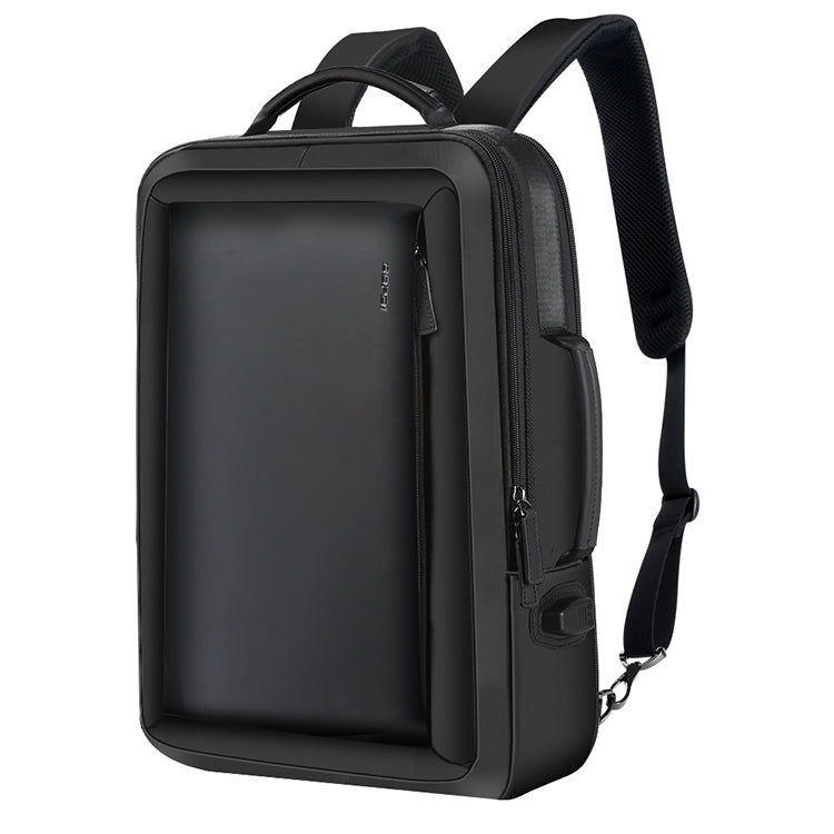 Bopai 751-006551 Large Capacity Business Casual Breathable Laptop Backpack with External USB Interface, Size: 30 x 12 x 44cm(Black) - Backpack by Bopai | Online Shopping UK | buy2fix
