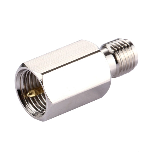 FME Male to SMA Female Connector Adapter(Silver) -  by buy2fix | Online Shopping UK | buy2fix