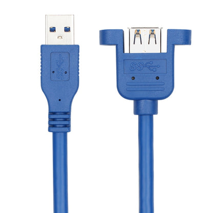 USB 3.0 Male to Female Extension Cable with Screw Nut, Cable Length: 3m - USB 3.0 by buy2fix | Online Shopping UK | buy2fix