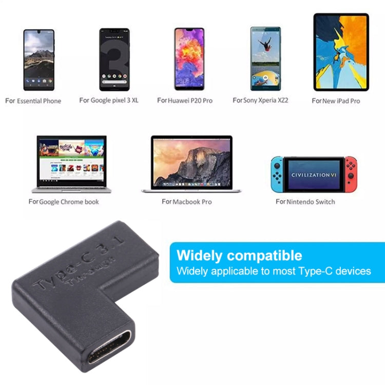 USB-C / Type-C Female to USB-C / Type-C Female Converter - Computer & Networking by buy2fix | Online Shopping UK | buy2fix