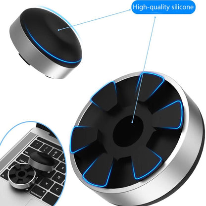 Universal Mini Portable Aluminum Alloy Laptop Notebook Radiator Holder - Cooling Pads by buy2fix | Online Shopping UK | buy2fix