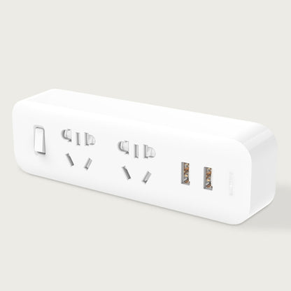 Original Xiaomi Mijia Power Strip Converter Portable Plug Travel Adapter with 5V / 2.1A Dual USB Fast Charging Ports for Home, Office - Consumer Electronics by Xiaomi | Online Shopping UK | buy2fix