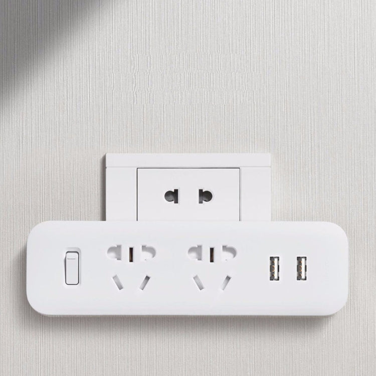 Original Xiaomi Mijia Power Strip Converter Portable Plug Travel Adapter with 5V / 2.1A Dual USB Fast Charging Ports for Home, Office - Consumer Electronics by Xiaomi | Online Shopping UK | buy2fix