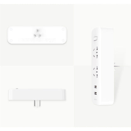 Original Xiaomi Mijia Power Strip Converter Portable Plug Travel Adapter with 5V / 2.1A Dual USB Fast Charging Ports for Home, Office - Consumer Electronics by Xiaomi | Online Shopping UK | buy2fix