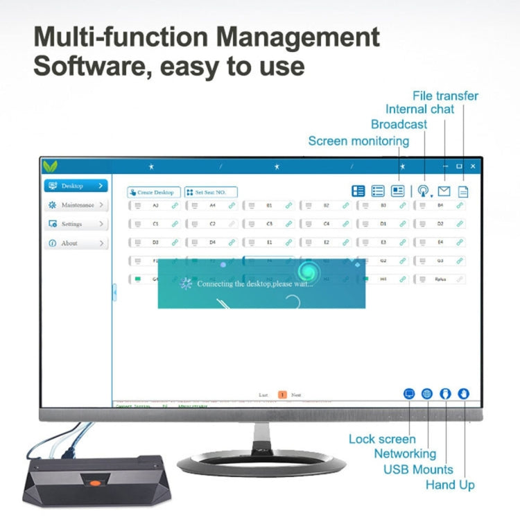 R1pro Windows and Linux System Mini PC, Quad Core 1.5GHz, RAM: 1GB, ROM: 8GB, Support WiFi - Computer & Networking by buy2fix | Online Shopping UK | buy2fix