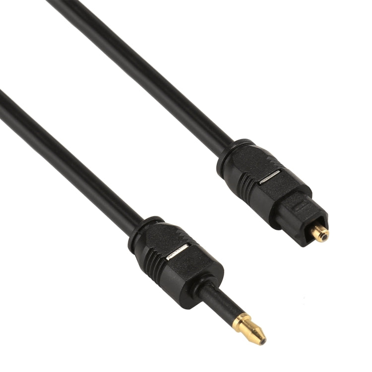 2m OD4.0mm Toslink Male to 3.5mm Mini Toslink Male Digital Optical Audio Cable - Audio Optical Cables by buy2fix | Online Shopping UK | buy2fix