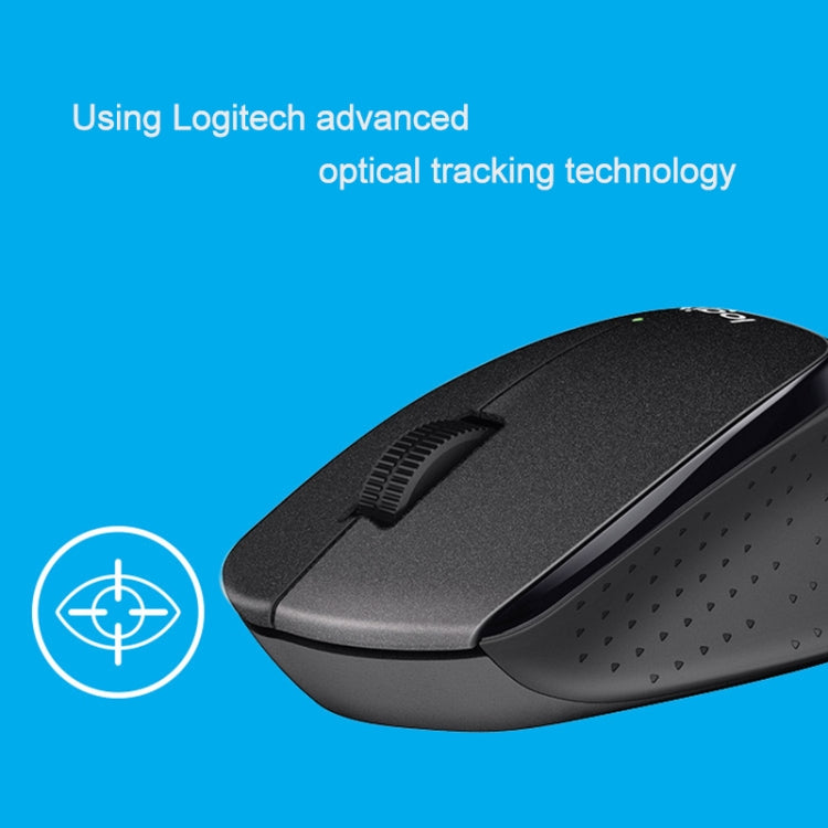 Logitech M330 Wireless Optical Mute Mouse with Micro USB Receiver (Black) - Computer & Networking by Logitech | Online Shopping UK | buy2fix