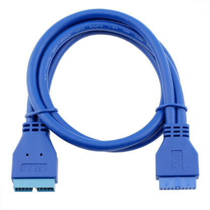 5Gbps USB 3.0 20 Pin Female to Male Extension Cable Mainboard Extender, Cable Length: 50cm - USB 3.0 by buy2fix | Online Shopping UK | buy2fix